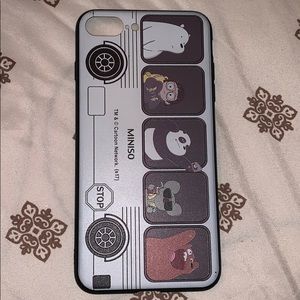 CN "we bare bears" case for iPhone 6s,7,8plus